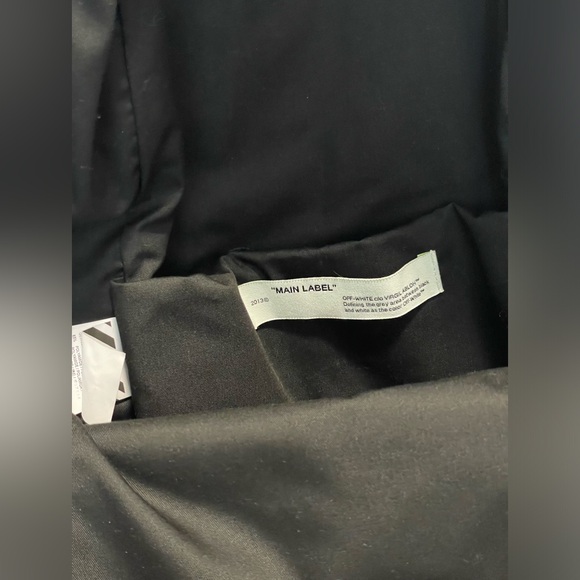 Off-White Black Abstract Arrows Backpack - Picture 6 of 7